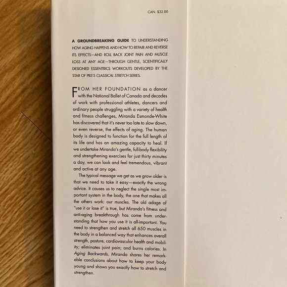 Miranda Esmond white ageing backwards book - Picture 2 of 2